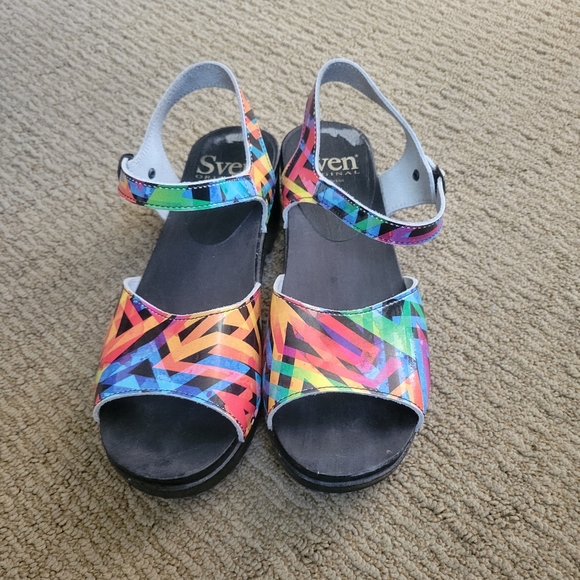 SVEN Clog Sandal Rainbow! 40 9 - Picture 2 of 9